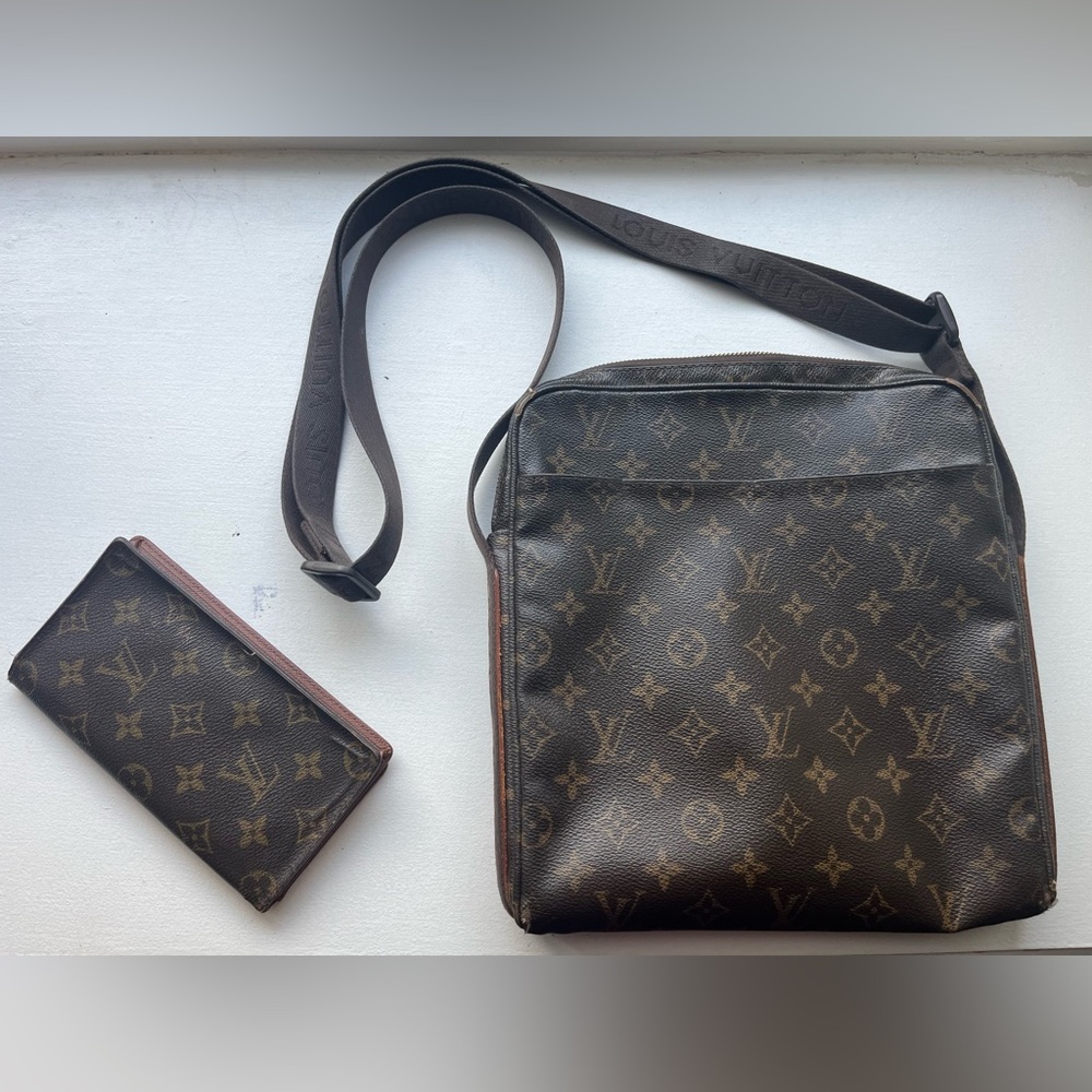 Vintage Louis Vuitton bag and wallet